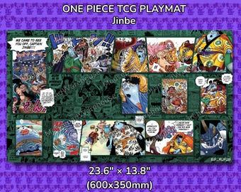 Jinbe One Piece TCG Playmat