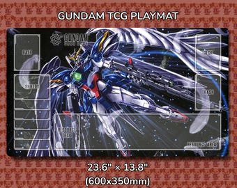 Wing Zero Fly Gundam TCG Playmat