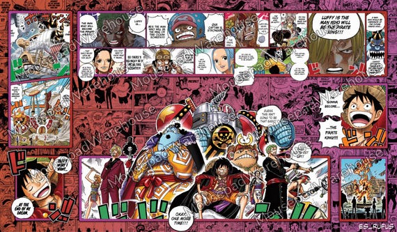 Straw Hat Promise One Piece TCG Playmat - Etsy