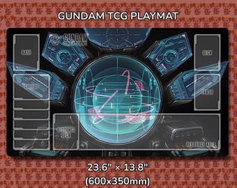 Tappetino da gioco Zero Cockpit Gundam TCG