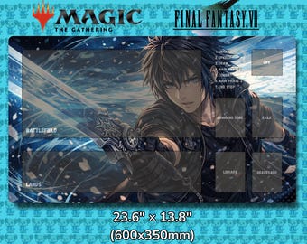 Notics the King Magic the Gathering x Final Fantasy TCG Playmat