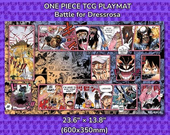 Battle for Dressrosa One Piece TCG Playmat
