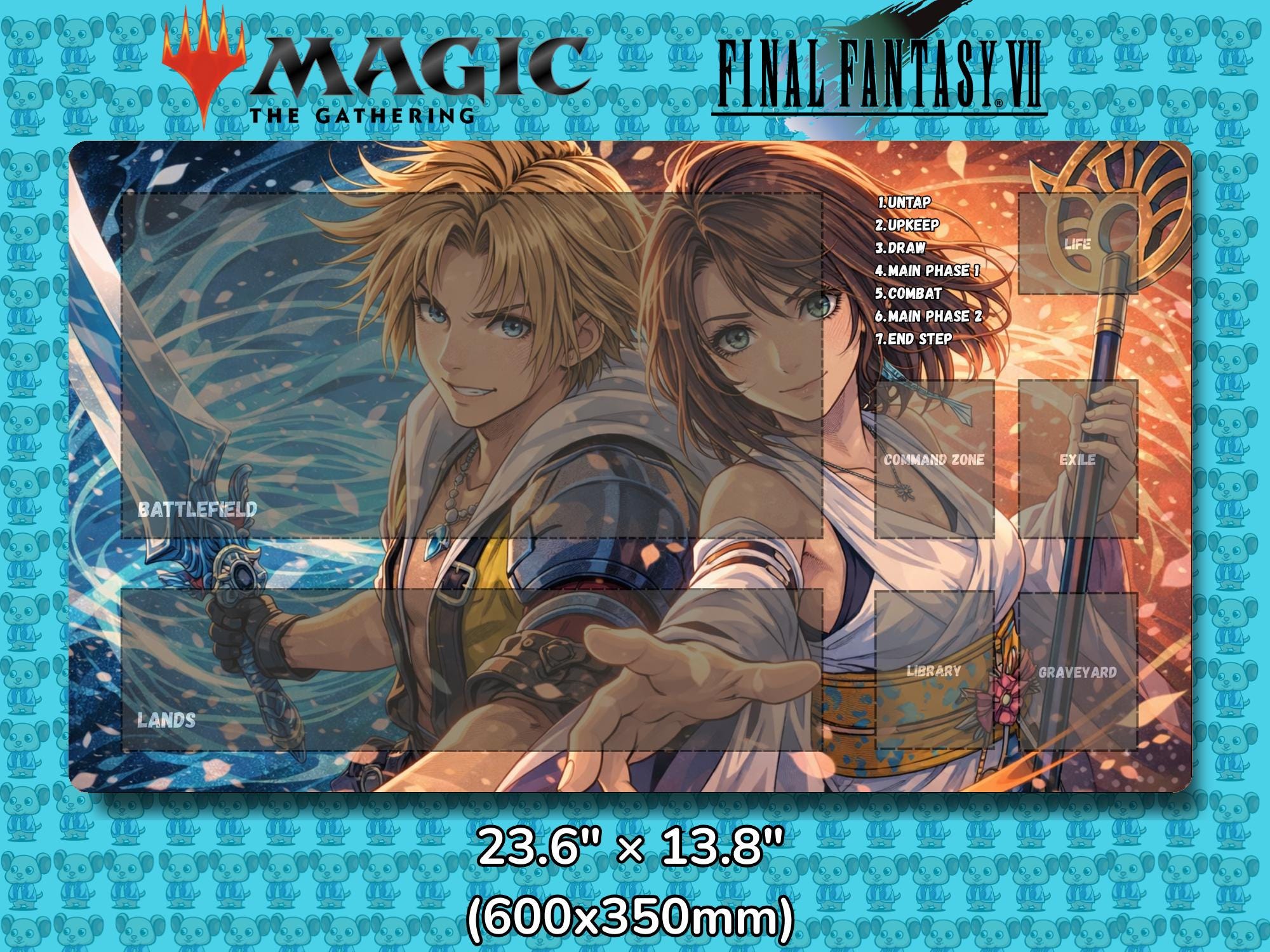 Final fantasy 8 playmat - Etsy 日本