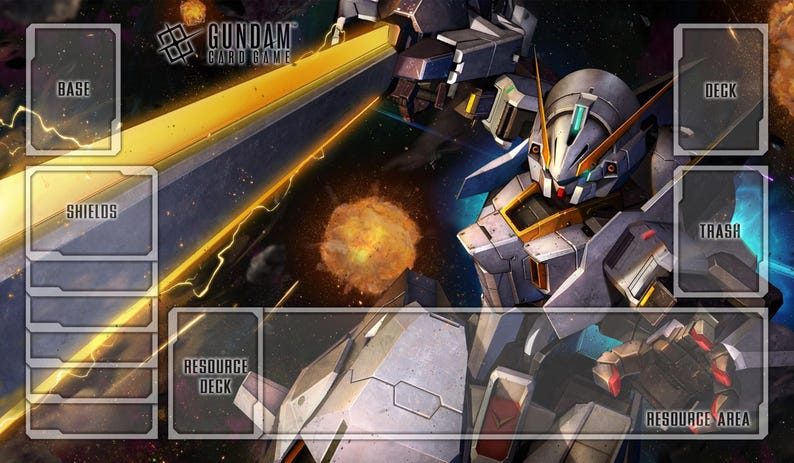 Woundwort Gundam TCG Playmat
