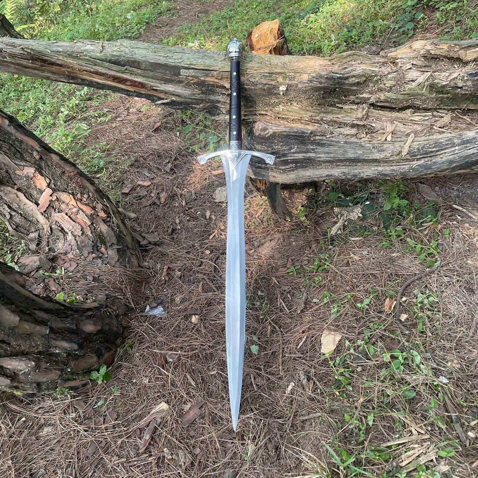 Hand Forged Viking Sword: 5160 Carbon Steel, 20-inch Blade Christmas ...