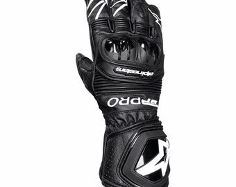 Leren Alpinestars motorhandschoenen, motorbescherming, handschoenen Performance Grip