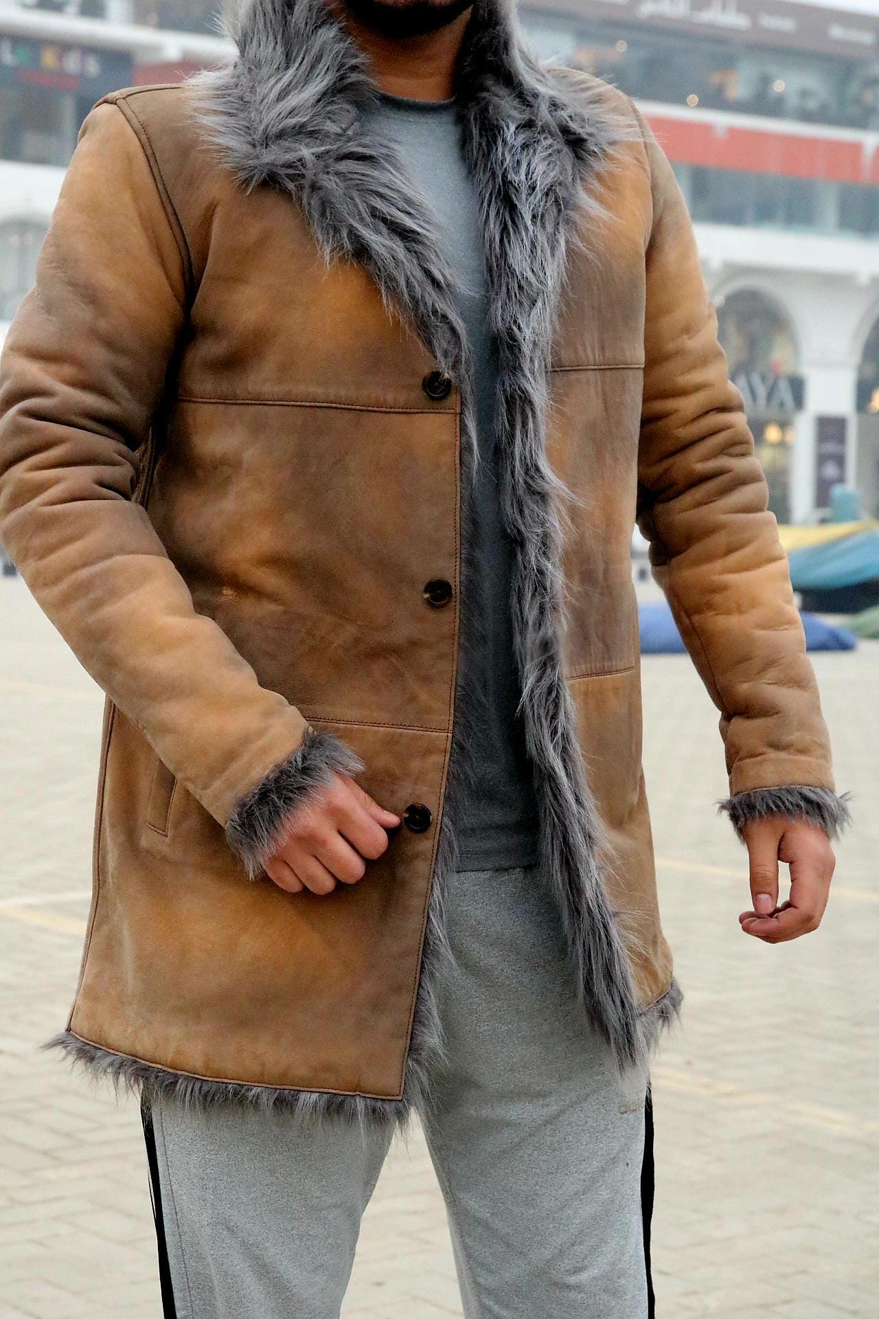 Fashion Mens Sable Coat Men Sable Fur Coat Canada