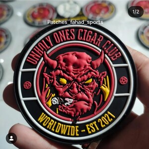 Custom PVC Patches, 2D/3D Velcro Back, Airsoft Paintball Teams