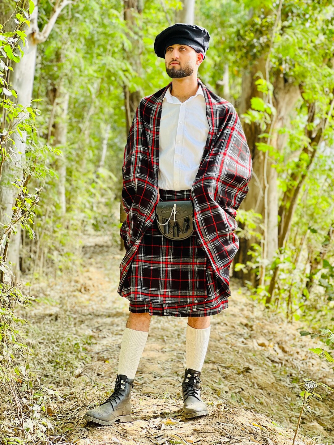 Scottish 17th Century Great Kilt Handmade Traditional Highland Great scottish-17th-century-great-kilt-handmade-traditional-highland-great