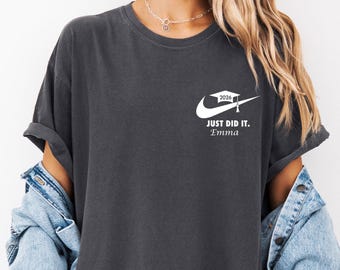 Comfort Colors® Graduation Shirt, Graduate 2026 Custom Name t-Shirt, Personalized Grad Gift