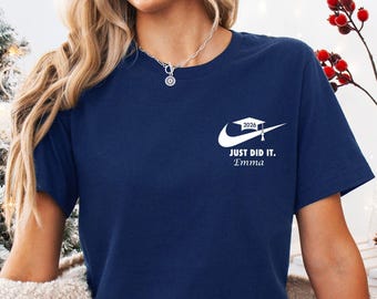 Graduation T-Shirt, Graduate 2026 Custom Name Shirt, Personalized Grad Gift