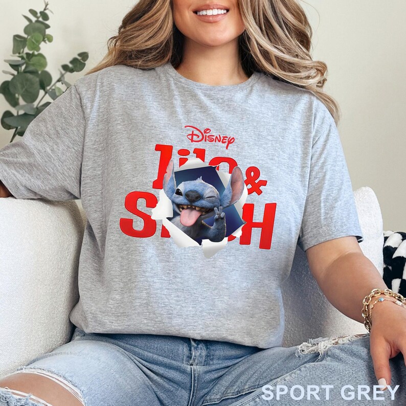 Lilo and Stitch Shirt, Lilo And Stitch Tee, Magic Kingdom Shirt, Stitch Movie Tee, Stitch 2025 Shirt, Disney Stitch Tee 653391 image 16