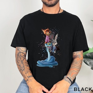 Zootopia 2 Disney Shirt, Walt Disney World Shirt, Judy Hopps Nick Wilde Gary De'Snake Shirt, Disneyland Zootopia Shirt 654667 bild 2