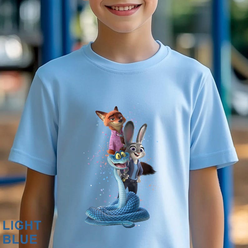 Zootopia 2 Disney Shirt, Walt Disney World Shirt, Judy Hopps Nick Wilde Gary De'Snake Shirt, Disneyland Zootopia Shirt 654667 bild 8