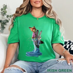 Zootopia 2 Disney Shirt, Walt Disney World Shirt, Judy Hopps Nick Wilde Gary De'Snake Shirt, Disneyland Zootopia Shirt 654667 bild 6