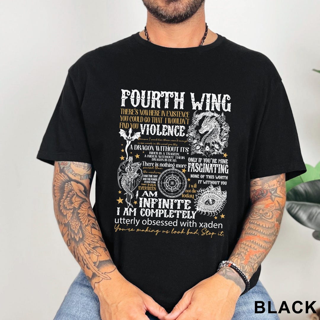 Fourth Wing Shirt, Dragon Rider Shirt, Basgiath War College Shirt, the ...