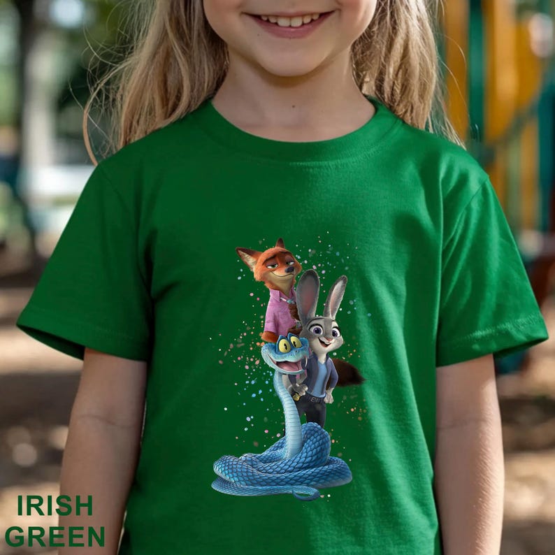 Zootopia 2 Disney Shirt, Walt Disney World Shirt, Judy Hopps Nick Wilde Gary De'Snake Shirt, Disneyland Zootopia Shirt 654667 bild 5