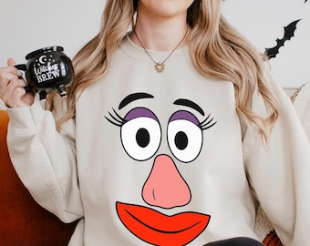 M. Patate et Mme Patate, sweat-shirt pour couples Disney, sweat à capuche Toy Story, sweat à capuche pomme de terre, col ras du cou assorti pour la famille 653879