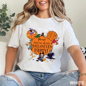 Mickey&#39;S Not So Scary Halloween Party Shirt, Mickey Halloween Shirt, Disney Halloween Shirt, 651667