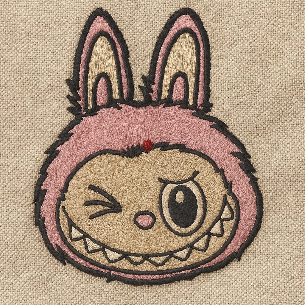 ロージーモンスター ショルダーリボンエンブロイダリーロゴボーダー