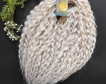 Platinum Blondes DE non-brushable dreaded curls (regular or push-up/dolly)