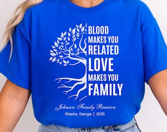Family Reunion T Shirt: Personalize Family Reunion Shirt, Custom Family Mathcing Shirt, Matching Family Shirts