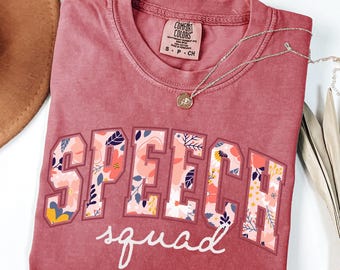 Comfort Colors® Speech Therapy Shirt, SLP Shirt, SLPA, Gift For Speech Therapist Shirt, Speech Language Pathologist, Speech Pathologist Tee