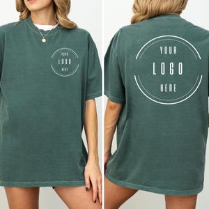 Business Logo Shirt, Custom Logo Tee, Comfort Colors® Personalized Company Shirt, Custom Logo Company Logo Shirts Personalized Logo Tshirt