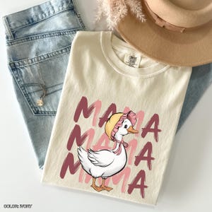 Comfort Colors® Mama Goose Shirt, Silly Goose Shirt for Mom, Shirt Goose Family Shirt, Mom Gift Goose, Silly Goose Birthday Party Mom Shirt