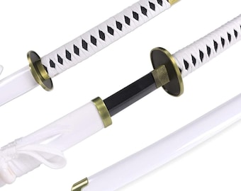 Kurosaki Ichigo&#39;s Zangetsu Shikai-zwaard - 42 inch zwart lemmet | Bleach Anime Cosplay Katana Replica | Ichigo-zwaard verzamelobject voor fans