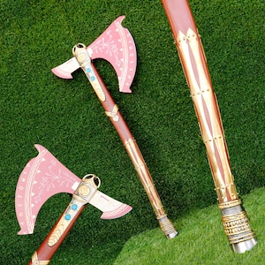 ユニークなカスタムハンドメイドバトルアックス、斧、手斧、キャンプ用斧、中世のキャンプ、手鍛造バイキングビアードアックス、トマホーク、手作りギフト、お父さんへのギフト