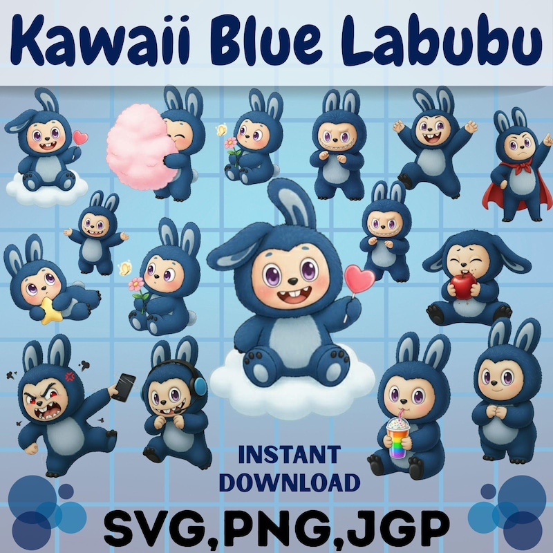 Labubu Vector - Etsy