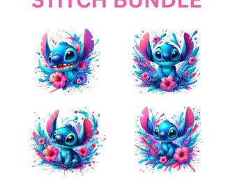 Christmas Svg Bundle, Blue Monster PNG, Character Designs for T-Shirts, Animal Wallpaper, Stitch Cricut - Digital Download