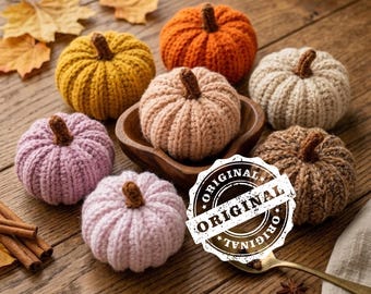 Mini Crochet Pumpkin Pattern: Amigurumi Keychain, Bag Charm (PDF Download)