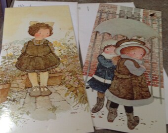 Set of 2 Vintage Hobby Holly Playing Cards