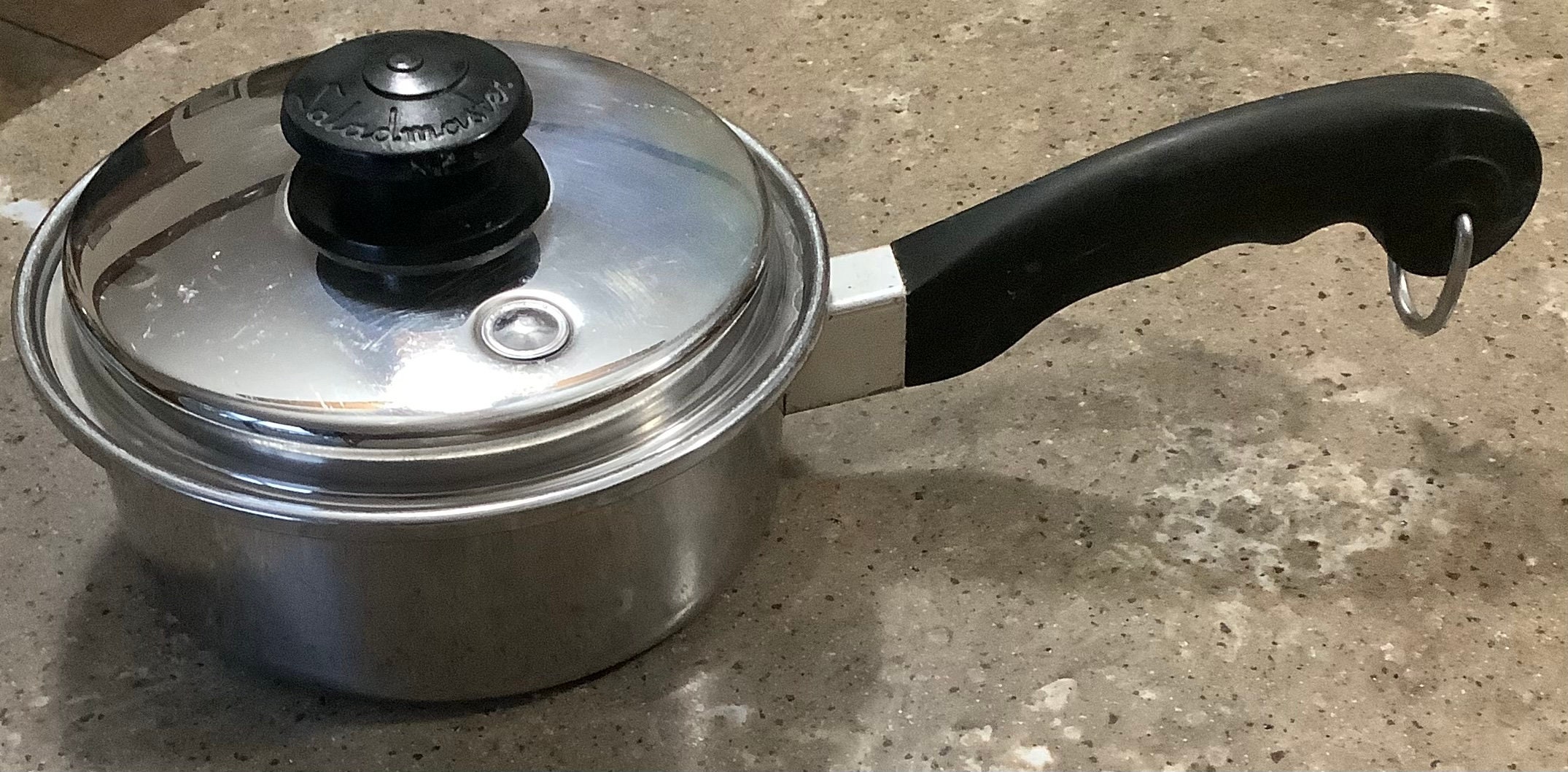 Saladmaster > Our Products > 1 Quart Stainless Steel Saucepans with Lids