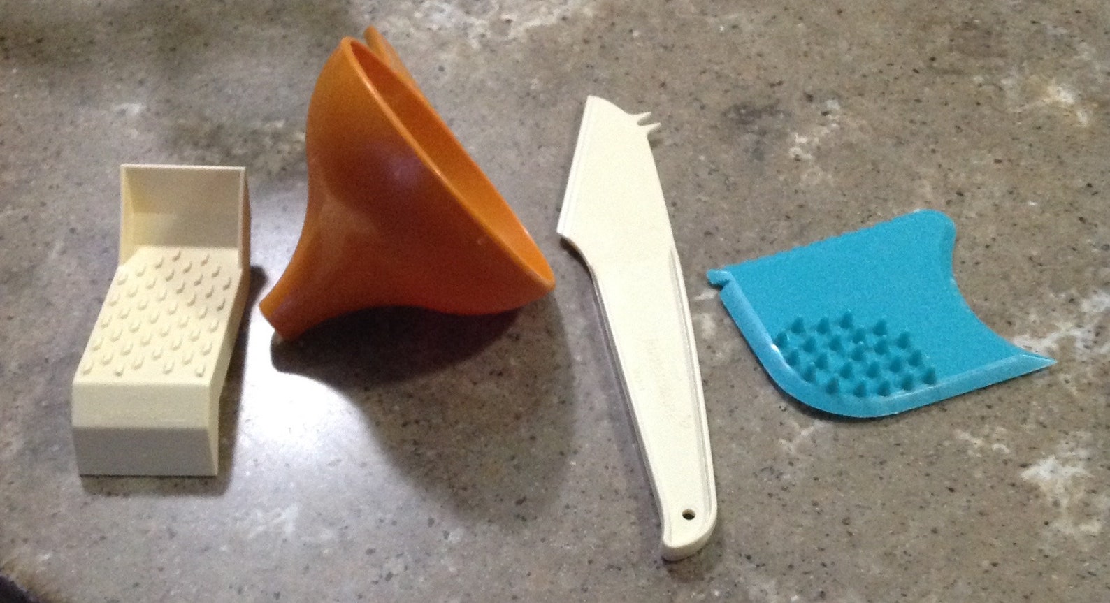 Vintage Tupperware Kitchen Gadgets Cheese Knife Cutter Grater Etsy