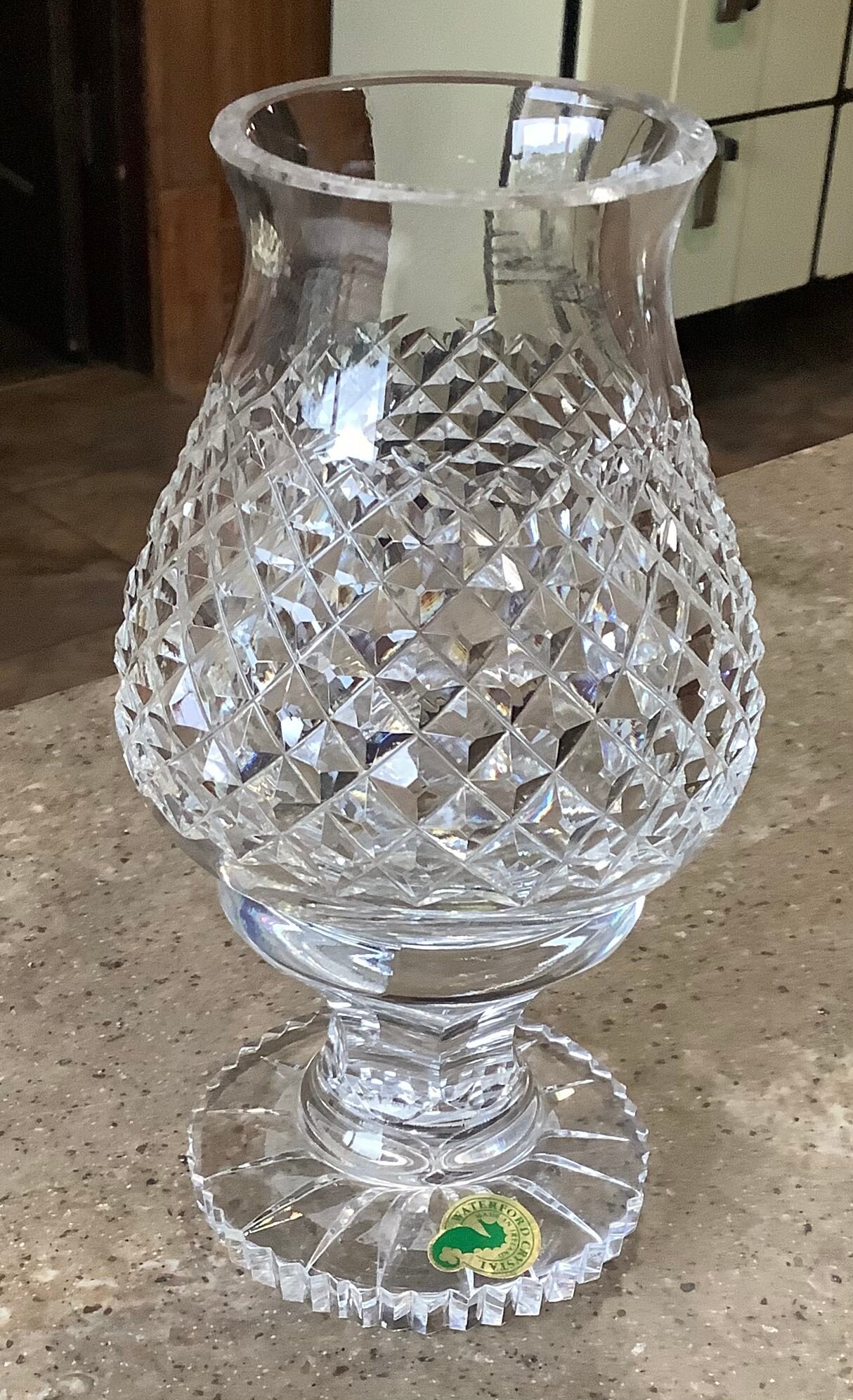 Hurricanes (2 Piece) Electric Hurricane Lamp by Waterford Crystal