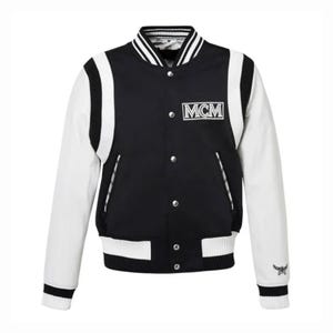 Chaqueta bomber de piel de cordero auténtica hecha a mano para hombre, chaqueta bomber MCM, chaqueta de cartero MCM, chaqueta universitaria MCM, chaqueta de moda MCM, MCM