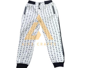 MCM Leather Pants: Slim Fit Lambskin Designer Trousers
