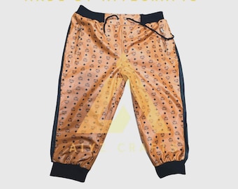 MCM Leather Pants: Slim Fit Lambskin Designer Trousers