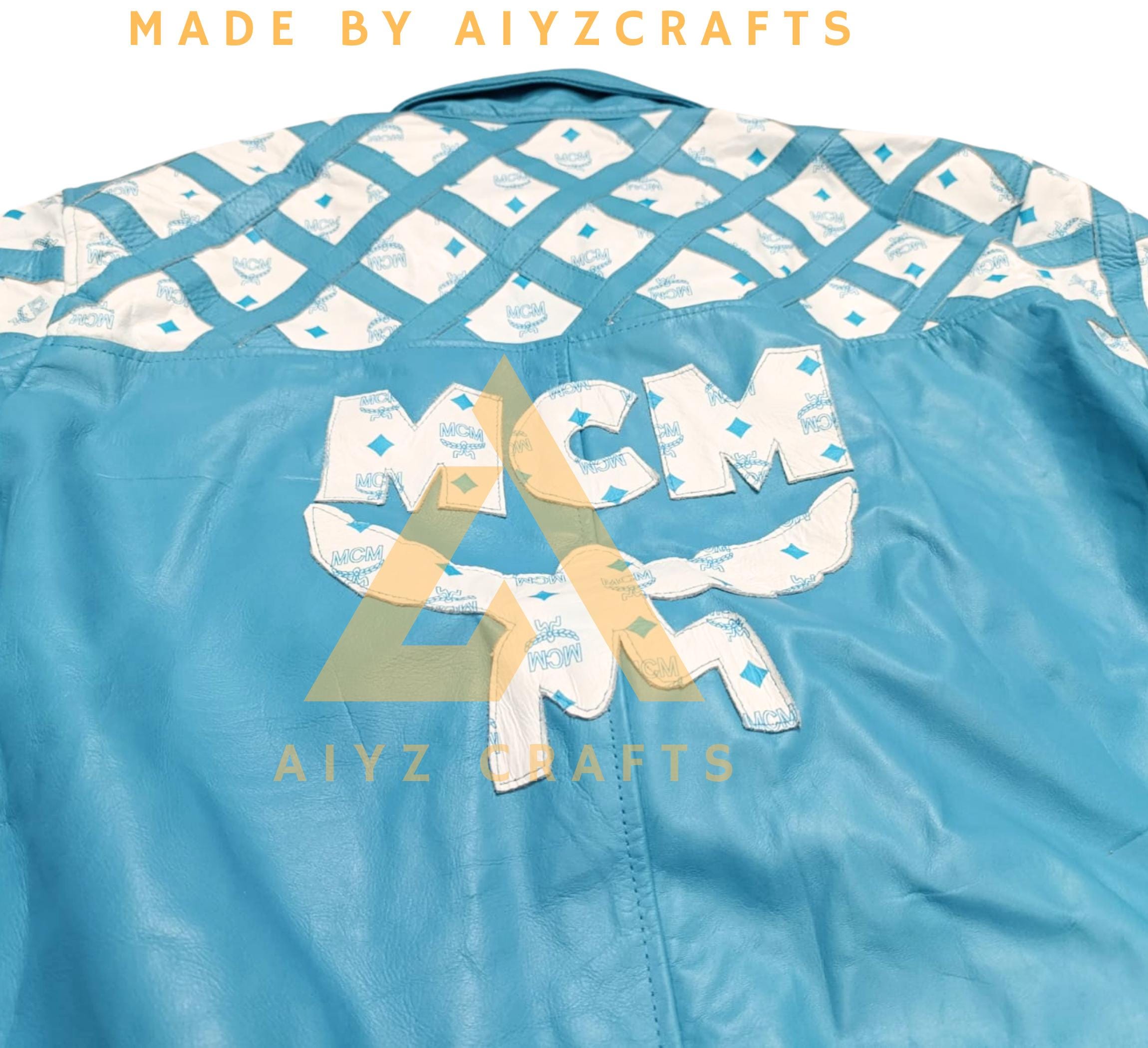 メンズ牛革ボンバージャケット：クラシックなMCMスタイル - Etsy 日本