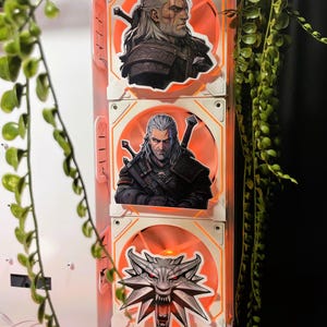 Witcher Magnetic PC Fan Cover 120mm – Gerald of Rivia PC Accessories, Custom Design Fan Grill PC Decor, Fans & Cases | Computer Fan Shroud