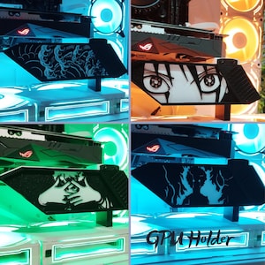 Supporto per scheda grafica anime con supporto GPU - Stampa 3D personalizzata