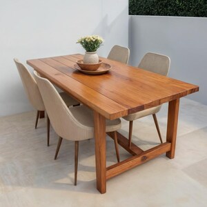 DIY Outdoor Dining Table Plan: Step-by-Step Woodworking (PDF Download)