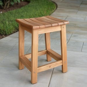 DIY Outdoor Bar Stool Plan: Beginner-Friendly PDF (Digital Download, 24x16x16in