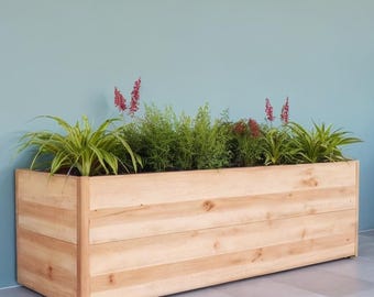 DIY 4’ Cedar Raised Planter Plans | Beginner-Friendly DIY Woodworking PDF Pack | Easy Outdoor Planter Box Build Guide
