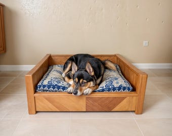 Plano de cama de madera para perros: Construcción paso a paso