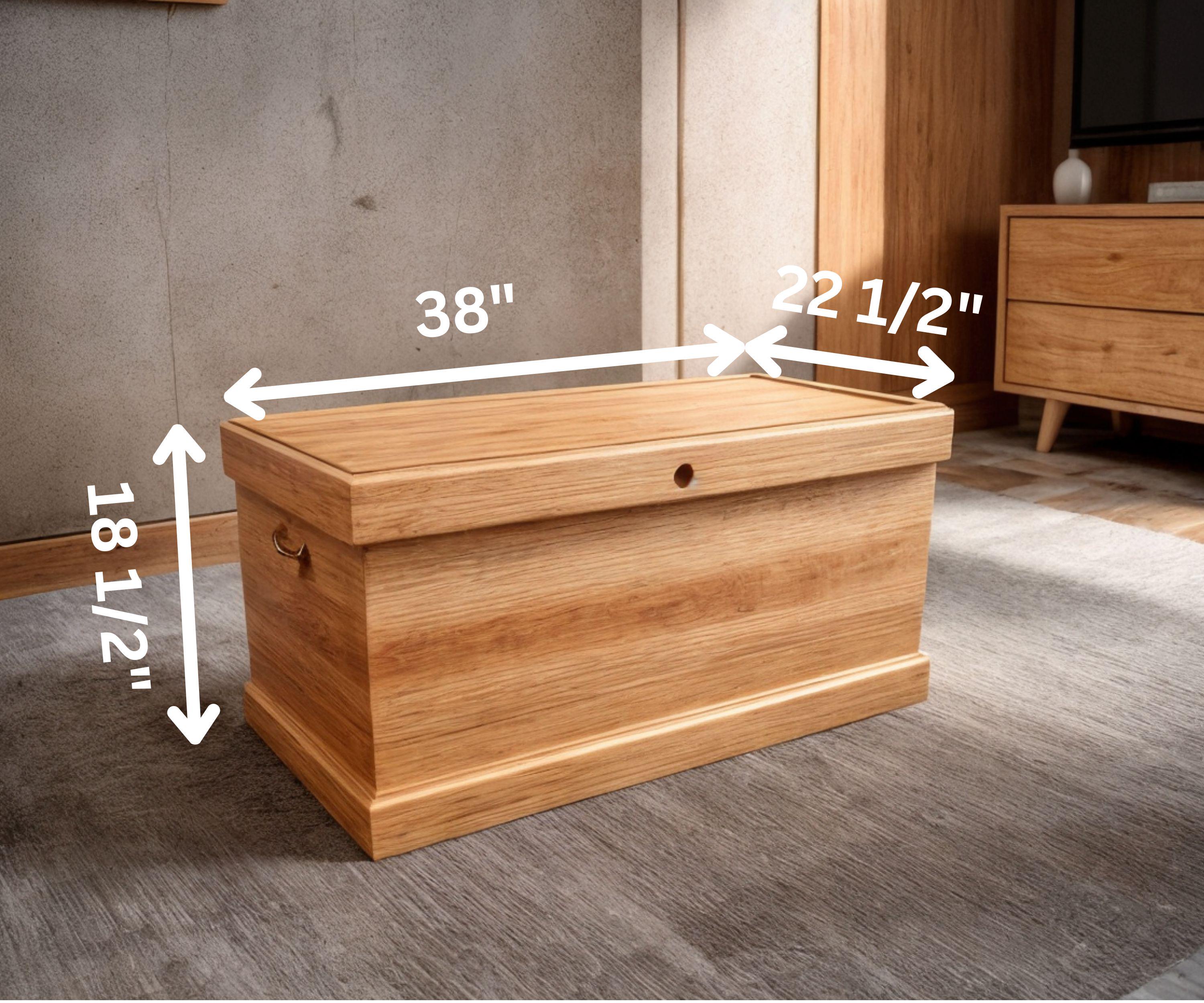Storage Box PDF Plan – Easy DIY Storage Chest – Instant Download - Etsy