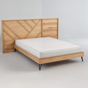 Platform Bed Frame Plan: Woodworking Plans, Step By Step Instructions (PDF Download)